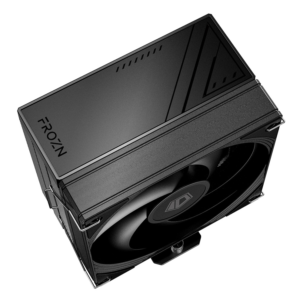 120mm静音ファン搭載 Intel&AMD用 サイドフローCPUクーラー ブラック【FROZN-A410-SE】