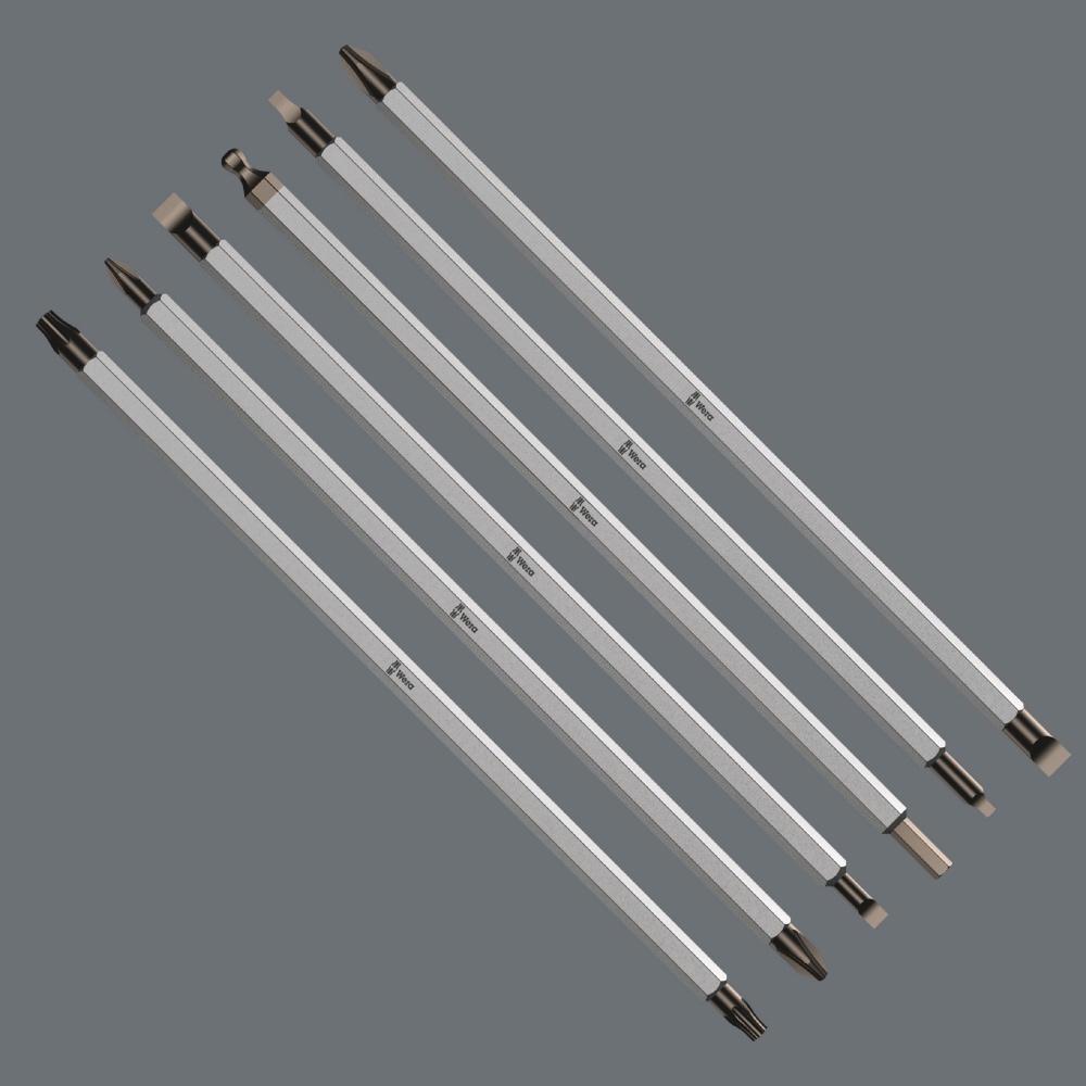 WERA ヴェラ バリオ用 六角プラス/マイナス コンビネーションブレード ドライバービット 差込口4mm【002920】