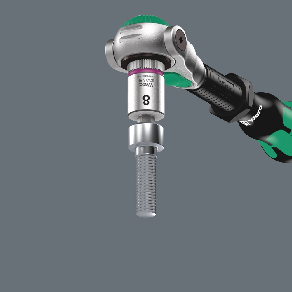WERA ヴェラ 差込角3/8DR Hex-Plusビットソケット 先端サイズ5mm 全長35mm【003033】