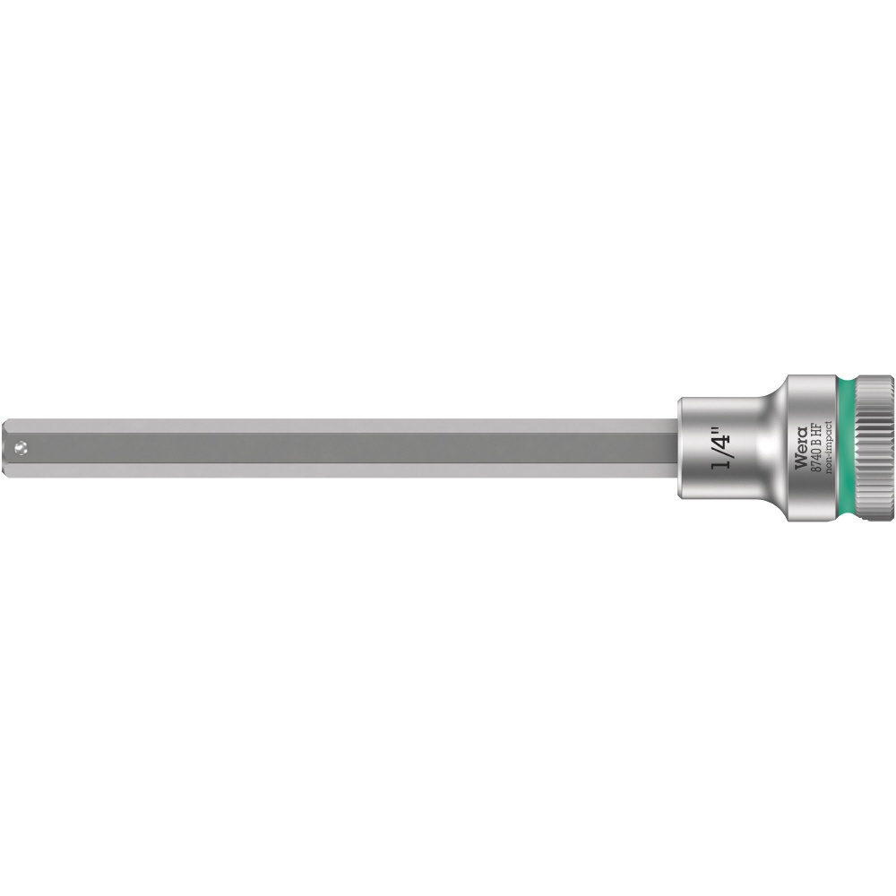 WERA ヴェラ 差込角3/8DR Hex-Plusビットソケット 先端サイズ1/8inch 全長107mm 003090 Wera製｜電子 ...
