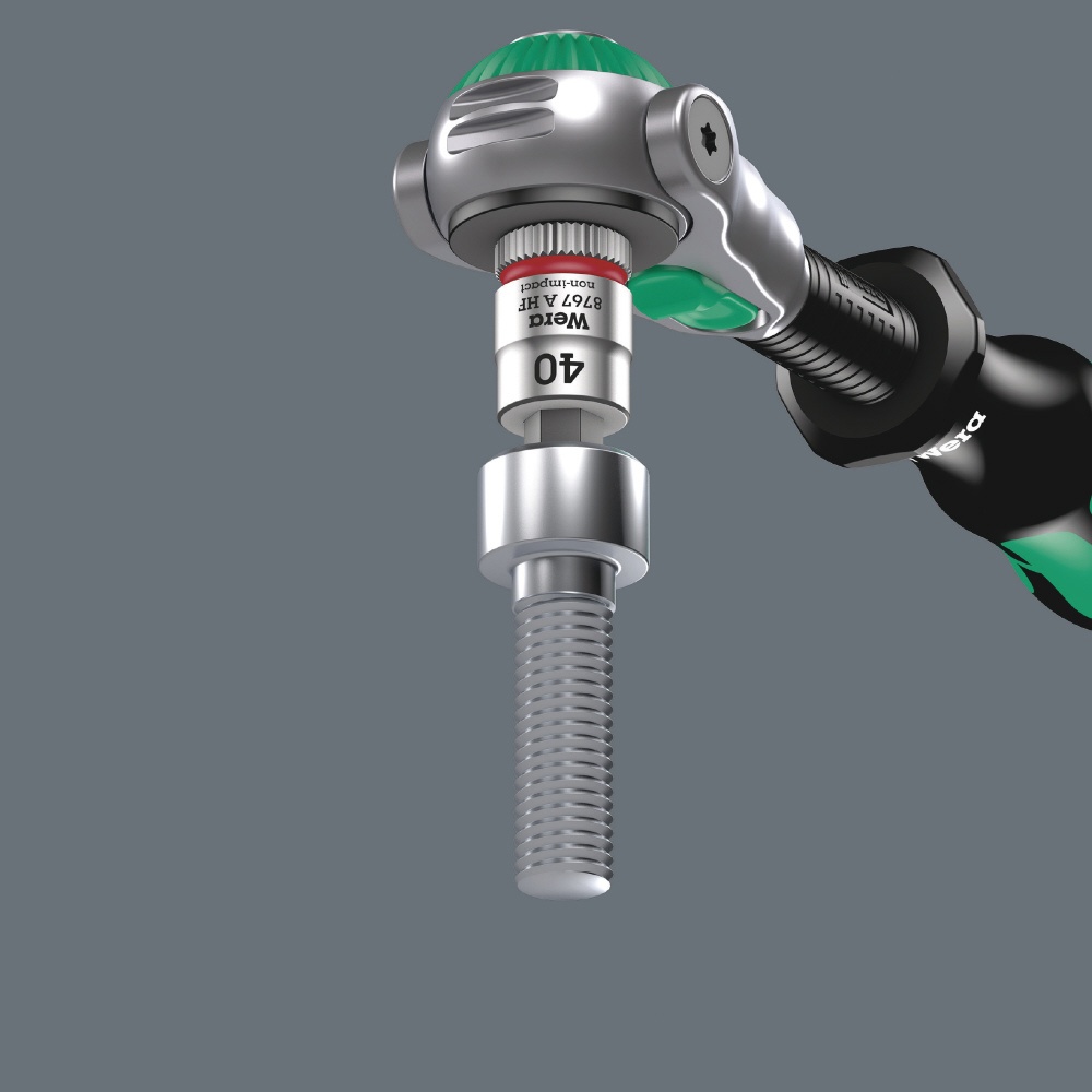 WERA ヴェラ 差込角1/4DR トルクスビットソケット 保持機能を備えたサイクロップビットソケット 先端サイズTX30 全長サイズ28mm【003369】