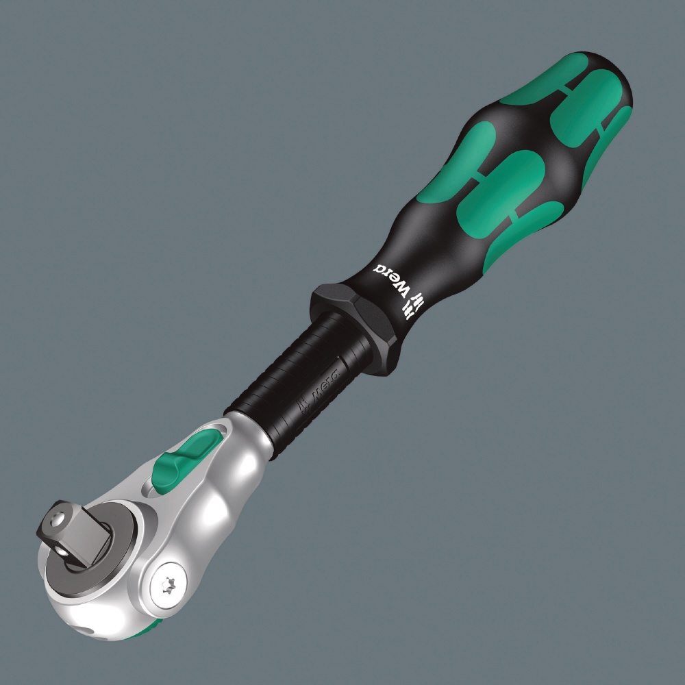 WERA ヴェラ 差込角3/8DR ロッキング付きラチェットハンドル 全長199mm【003550】