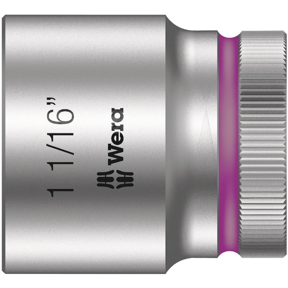 WERA ヴェラ 差込角1/2DR ZYKLOPソケット 六角差込サイズ1.1