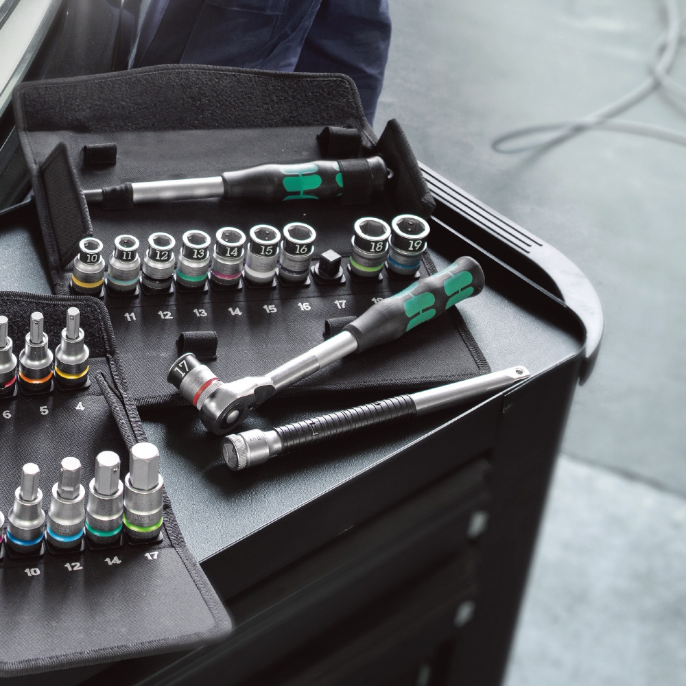 WERA ヴェラ サイクロップラチェット用 ラチェットハンドル 差込角1/2inch 全長281mm【003780】