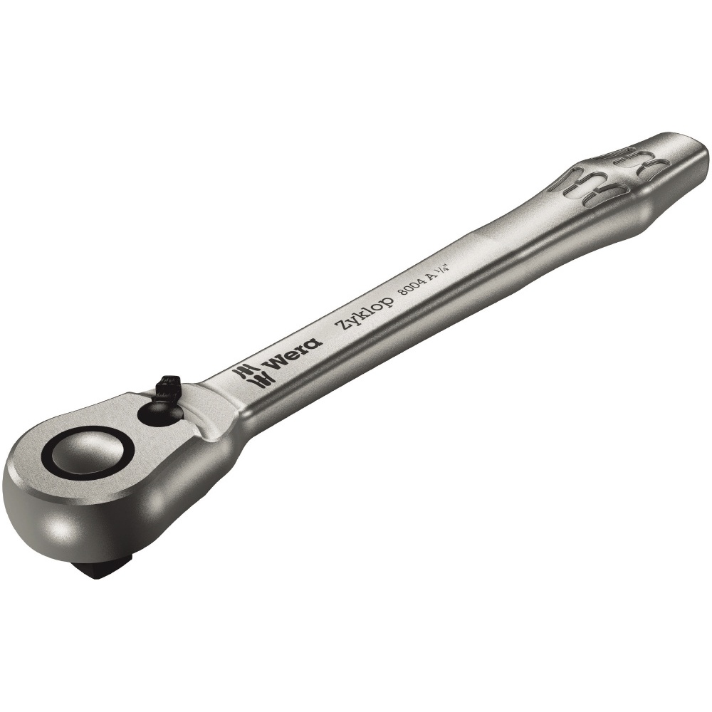 WERA ヴェラ 差込角1/4DR ソケット脱落防止機構付 サイクロップラチェット【004004】