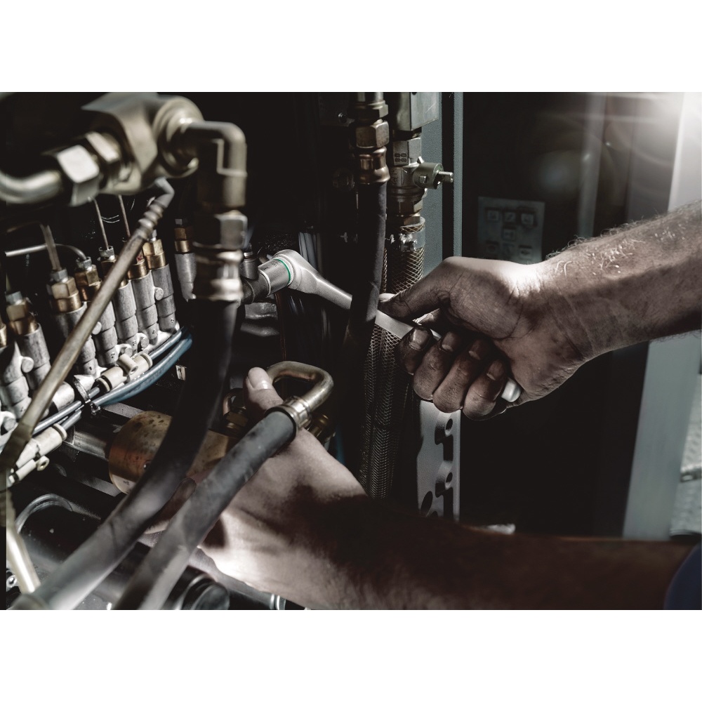 WERA ヴェラ 差込角3/8DR ソケット脱落防止機構付 サイクロップラチェット 全長222mm【004034】