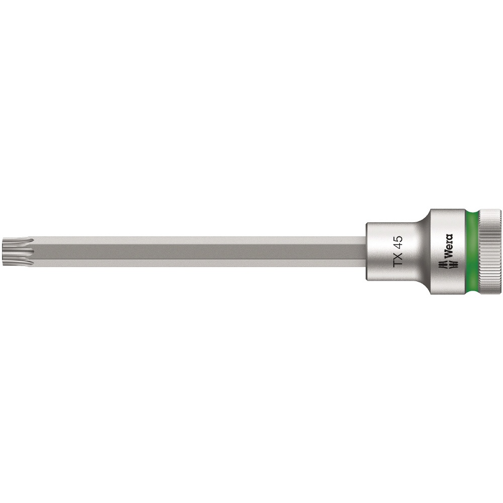 WERA ヴェラ 差込角1/2inch 6点組ビットソケットセット 保持機能付き T20-T45【004211】