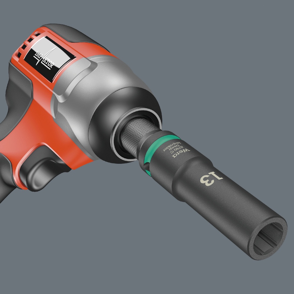 WERA ヴェラ 差込角1/2SQ 11点組 HEXディープインパクトソケットセット サイズ13-27mm【004841】