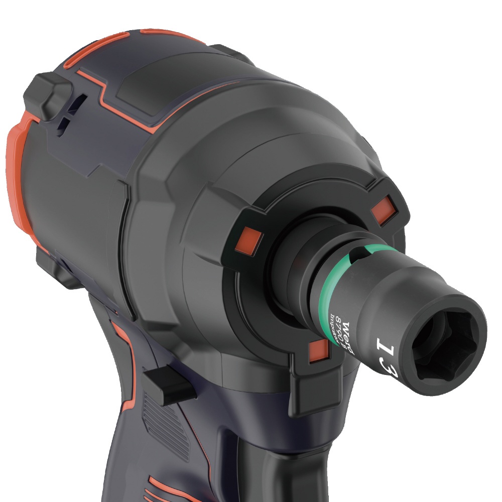 WERA ヴェラ 差込角3/8SQ マグネットレール付き 10点組インパクトソケットセット【005451】
