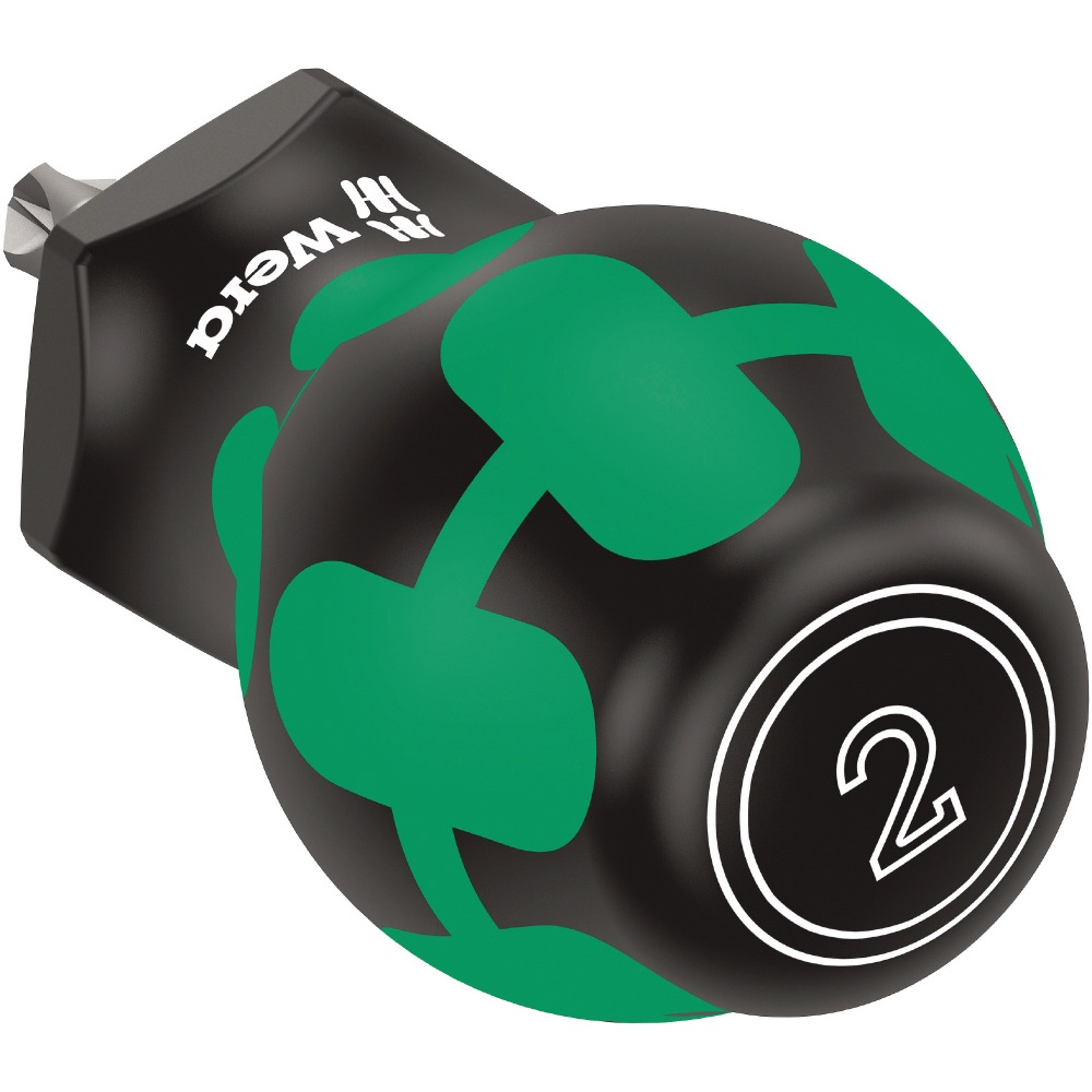 WERA ヴェラ スタビー型 ポジドライブドライバー 先端サイズPZ1 軸長25mm 軸径4.5mm【008853】