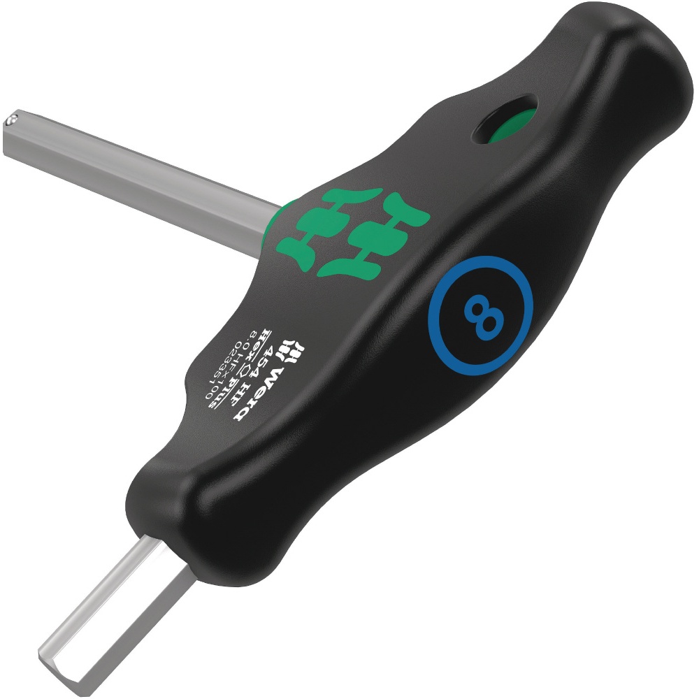 WERA ヴェラ ヘックスプラスドライバー T型ハンドル六角 六角サイズ6mm 軸長100mm【023346】