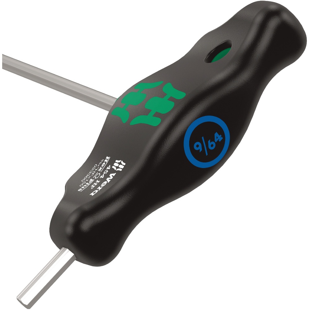WERA ヴェラ ヘックスプラスドライバー T型ハンドル六角 六角サイズ1/4inch 軸長150mm【023364】