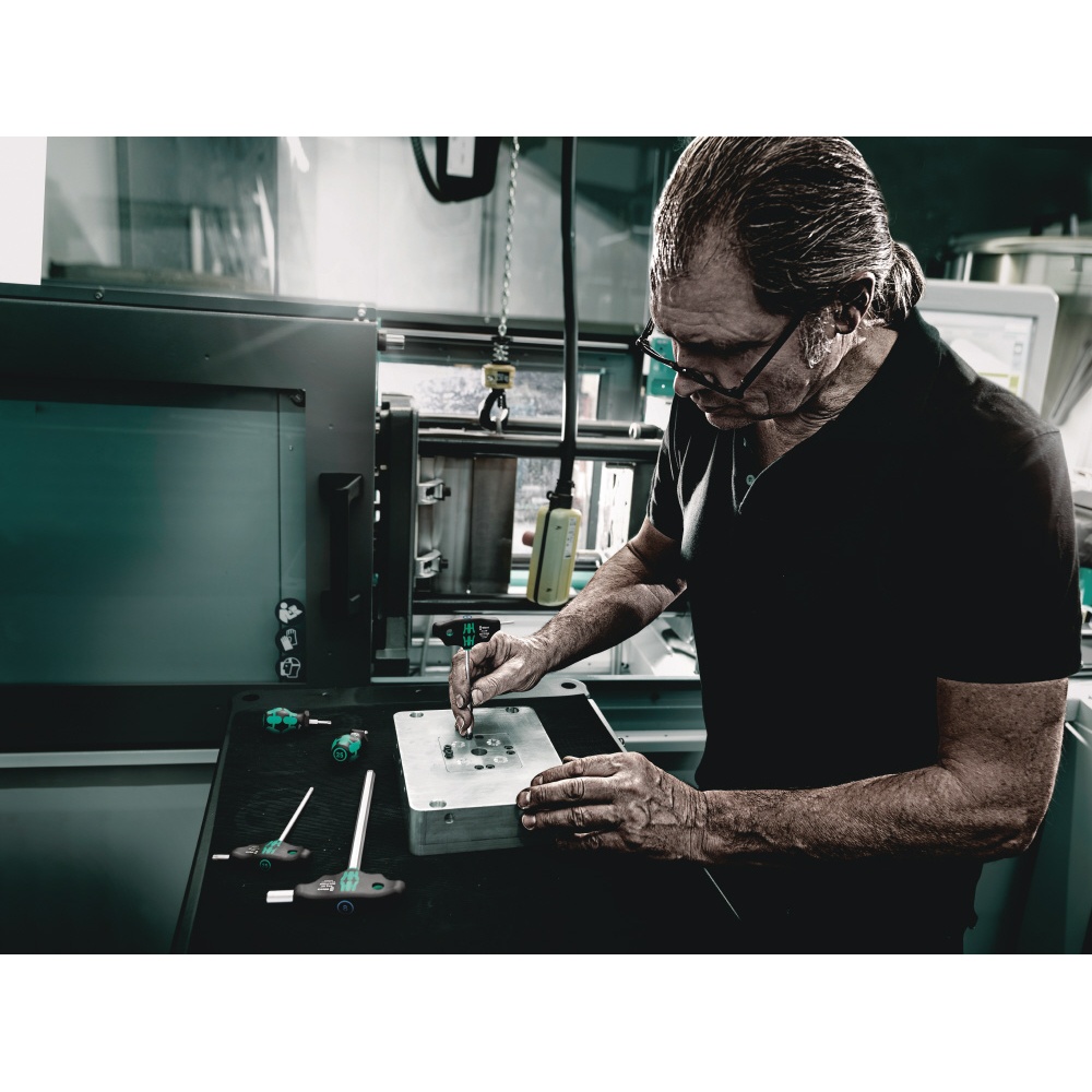 WERA ヴェラ 7本組 T型HEXレンチセット ラック付き【023450】