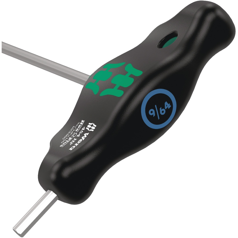WERA ヴェラ 10本組 T型HEXレンチセット ラック付き【023451】