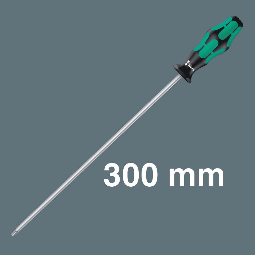 WERA ヴェラ 4本組 保持機能付き ロングトルクスドライバーセット TX20/25/27/30入り【028074】