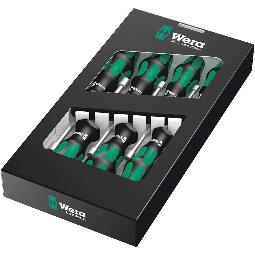 WERA ヴェラ 7本組 六角ドライバーセット 5.5-13mm入り【029510】