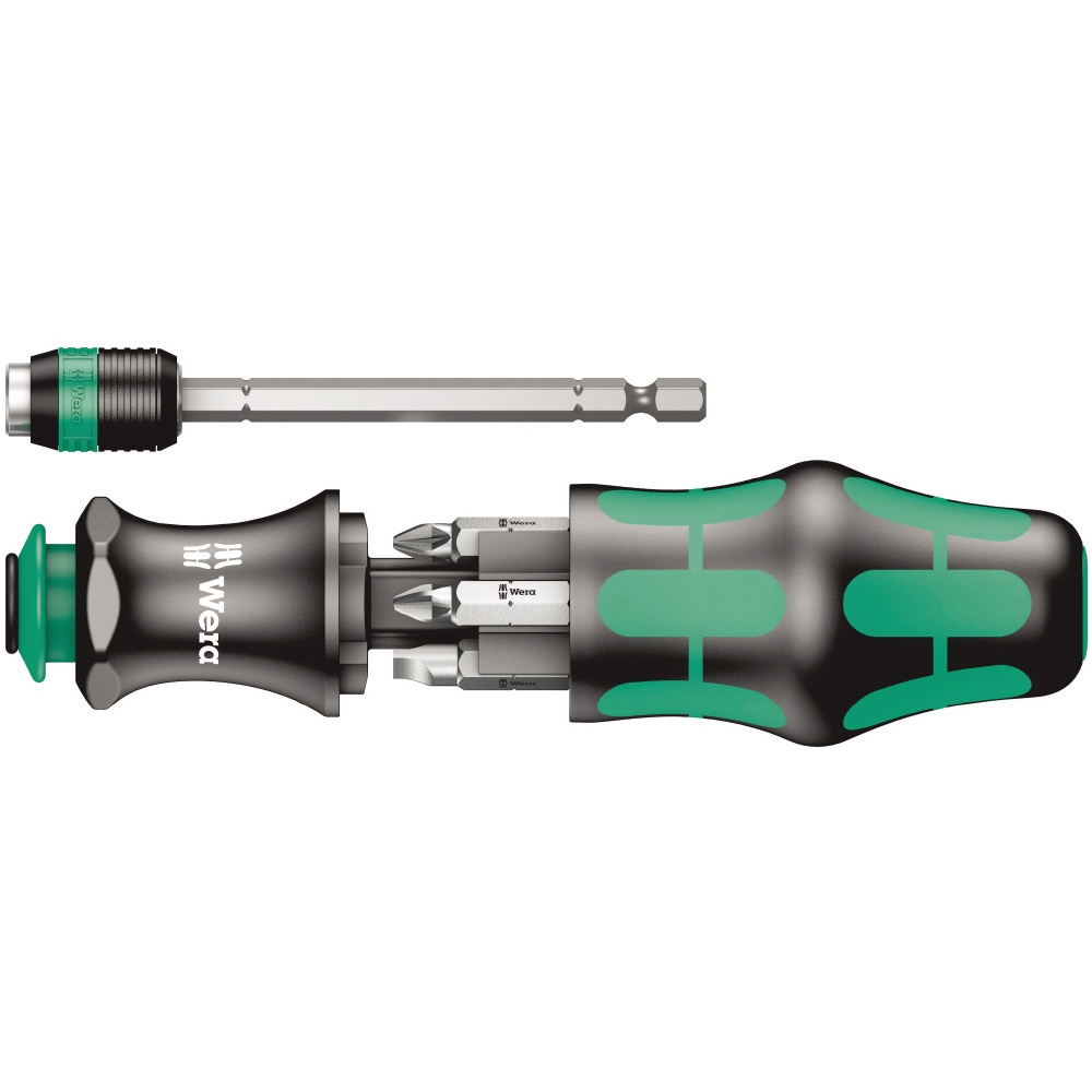 7点組 ドライバービットセット プラス マイナス ポジ入り ハンドル付き【051021】