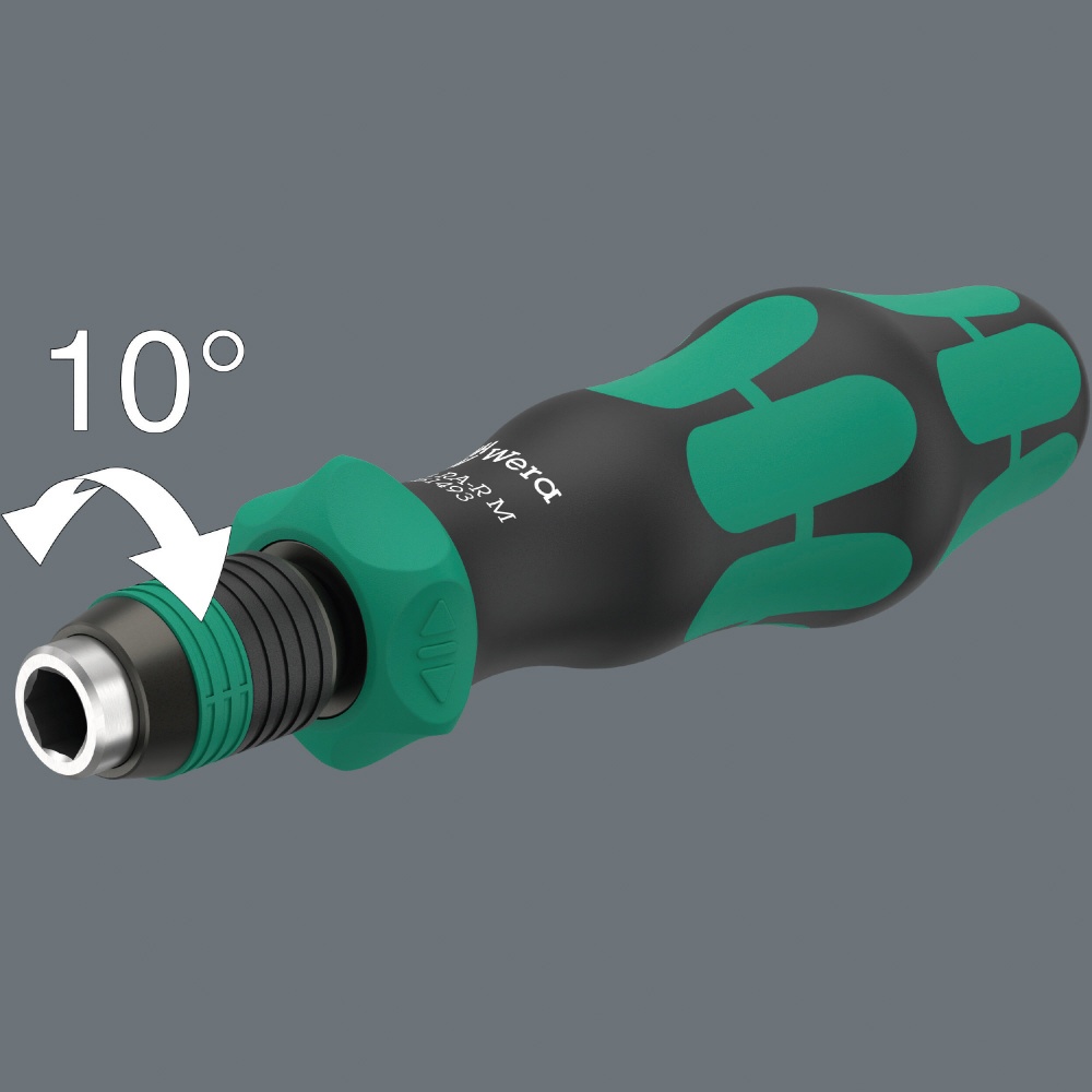 WERA ヴェラ 15点組 1/4HEX ビットラチェットドライバーセット テキスタイルボックス入り【051061】