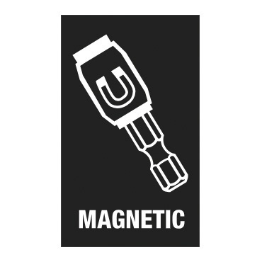 WERA ヴェラ 六角ボルト用 ナットセッター 差込6.35mm インチサイズ 刃先サイズ1/4inch 全長65mm マグネット付【060255】