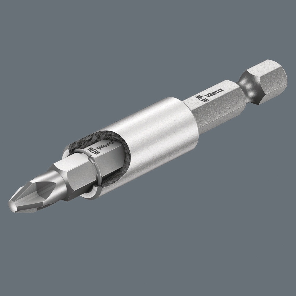 WERA ヴェラ マグネット付 ビットホルダー 差込6.35mm 全長75mm【073357】
