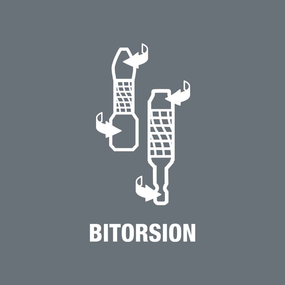 7本組 BiTorsion ダイヤモンドコーティング ドライバービット/ホルダーセット ケース付【073419】