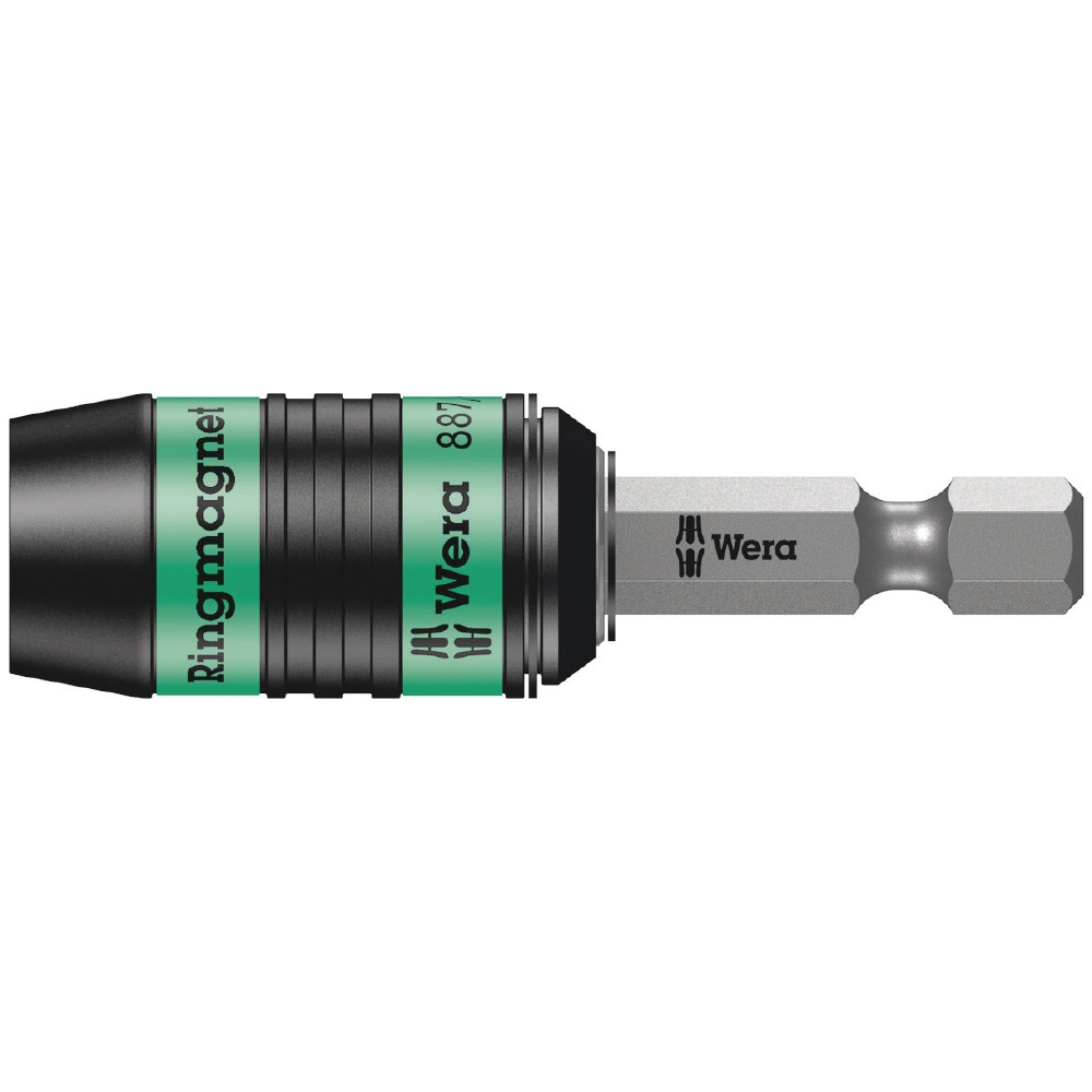 WERA ヴェラ マグネット付 Rapidaptorクイックリリース式 ビットホルダー 差込6.35mm 全長57mm【073511】