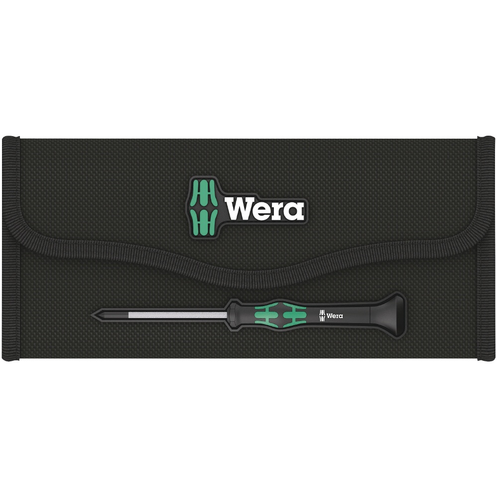 WERA ヴェラ 12本組 精密ドライバーセット 収納ポーチ付【073677】