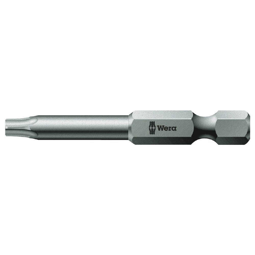 WERA ヴェラ 2本入 Torx トルクスソケットネジ用 ドライバービット 差込6.35mm 刃先サイズTX10 全長50mm【073720】
