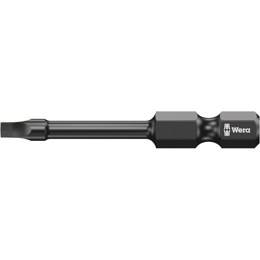 WERA ヴェラ ダイヤモンドコーティング 四角穴ネジ用 インパクトドライバービット 差込6.35mm 刃先サイズSQ2 全長50mm【073971】