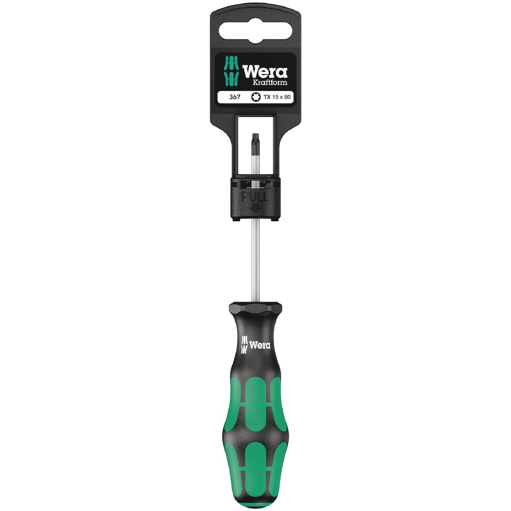 Kraftform Plusハンドル Torxトルクスドライバー 先端サイズTX15 軸長80mm【100061】
