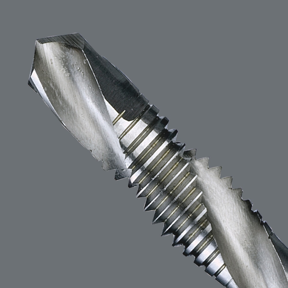 WERA ヴェラ HSSドリルタップ 六角軸 差込6.35mm タップサイズM10x1.5mm ドリルサイズ6.4mm【104645】