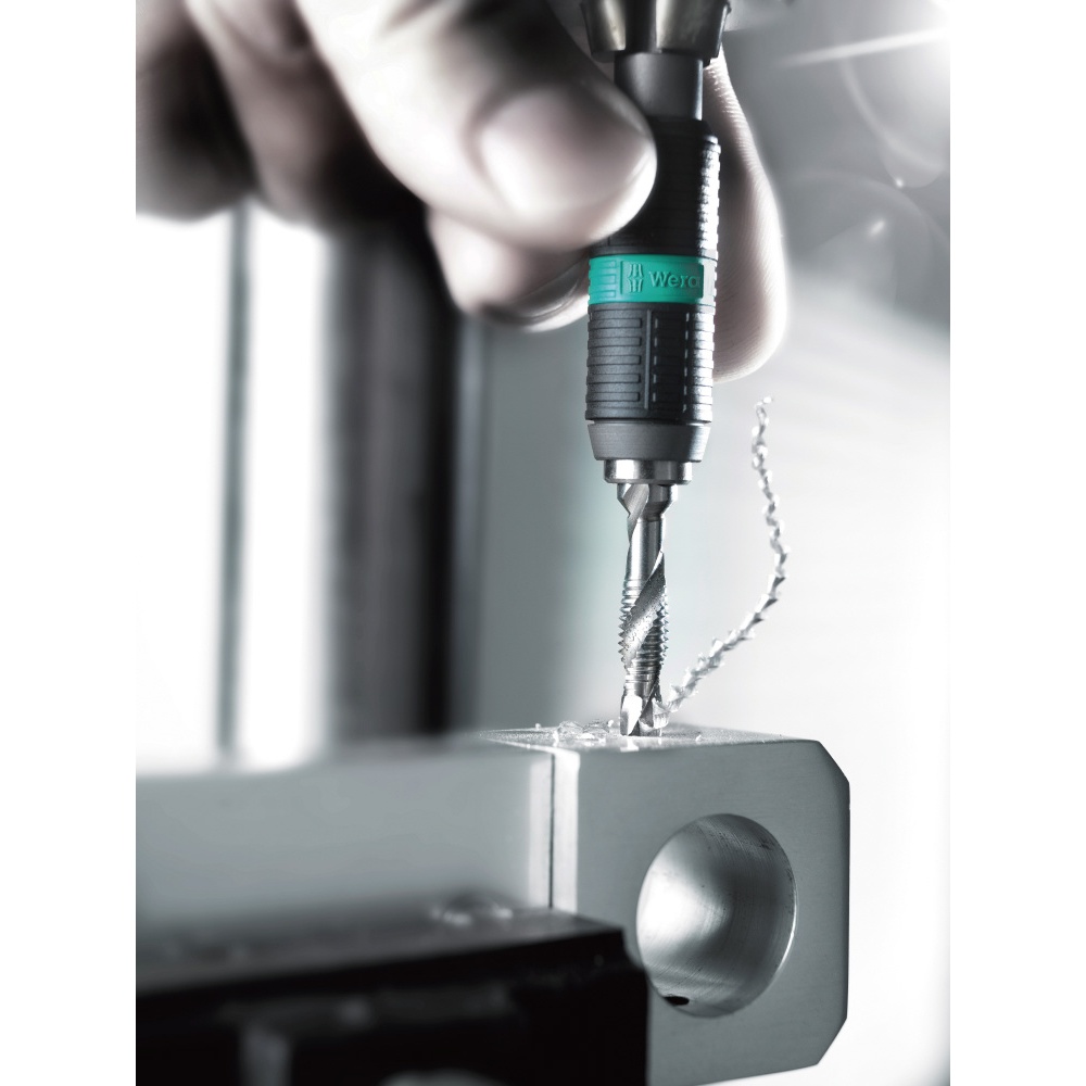 WERA ヴェラ 19点組 金属用 差込6.35mm ドリルビット/ホルダーセット 収納ポーチ付【104652】