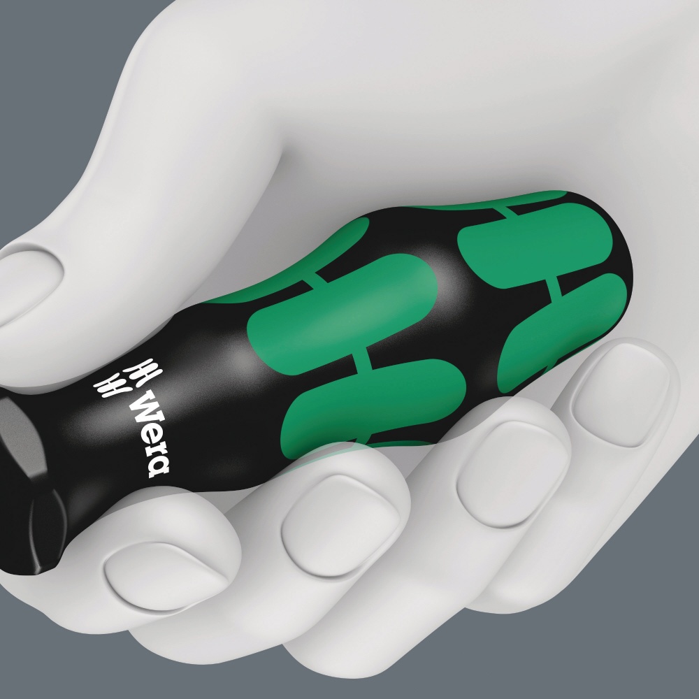 WERA ヴェラ Kraftform Plusハンドル スクエアドライバー 先端サイズ#0 軸長60mm【117681】