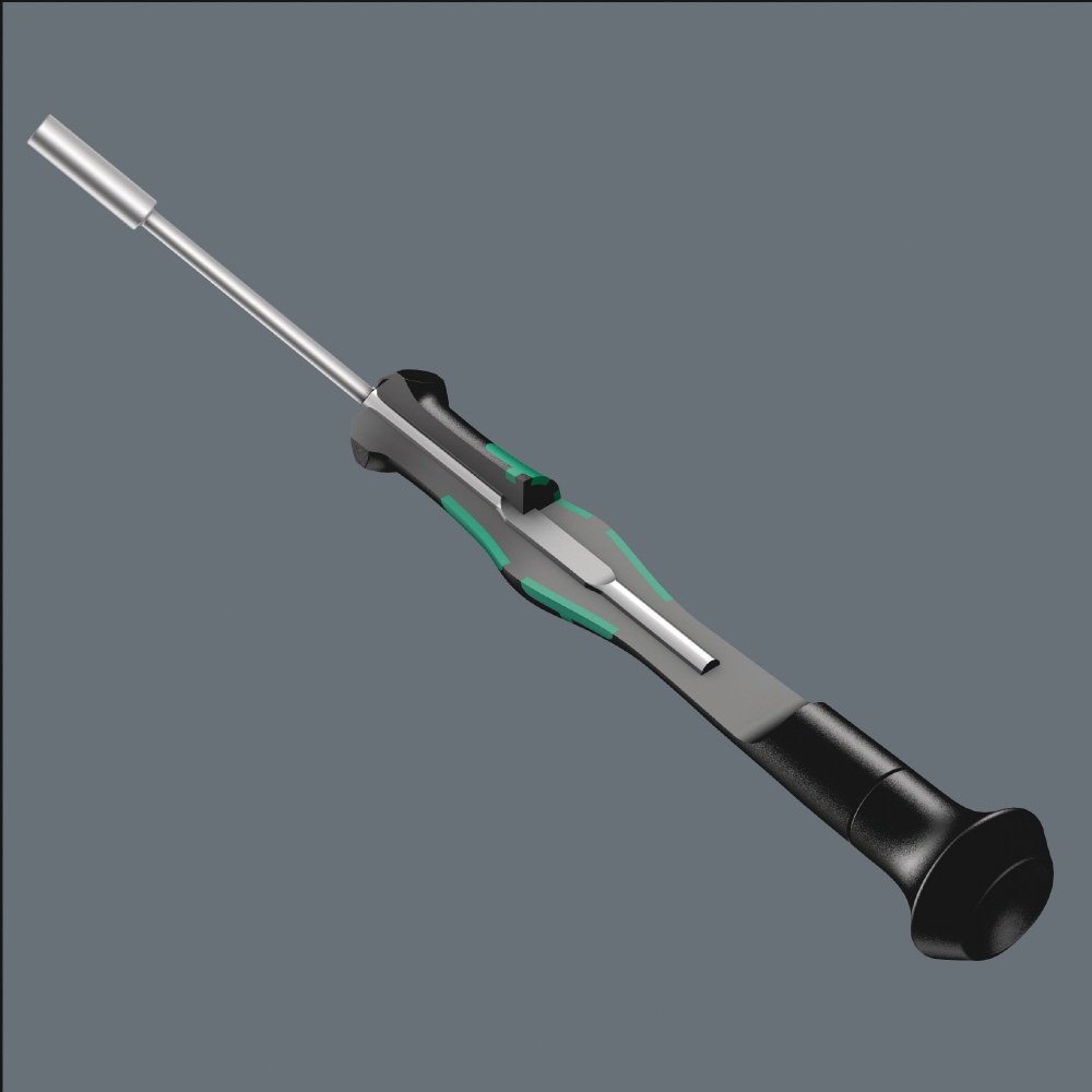 WERA ヴェラ 精密用ナットドライバー インチサイズ 六角サイズ1/8inch 軸長60mm【118132】