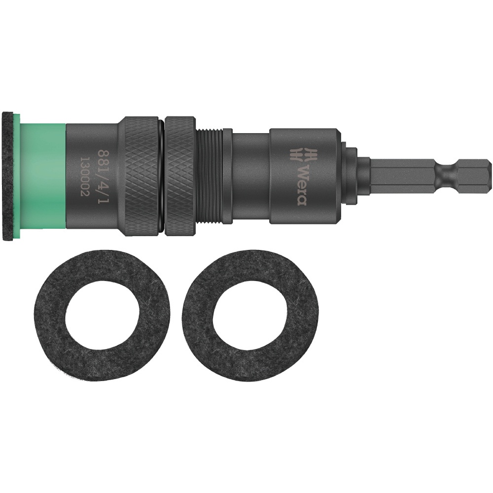 深度制御機能付 ビットホルダー 差込6.35mm 六角 全長95mm【130002】
