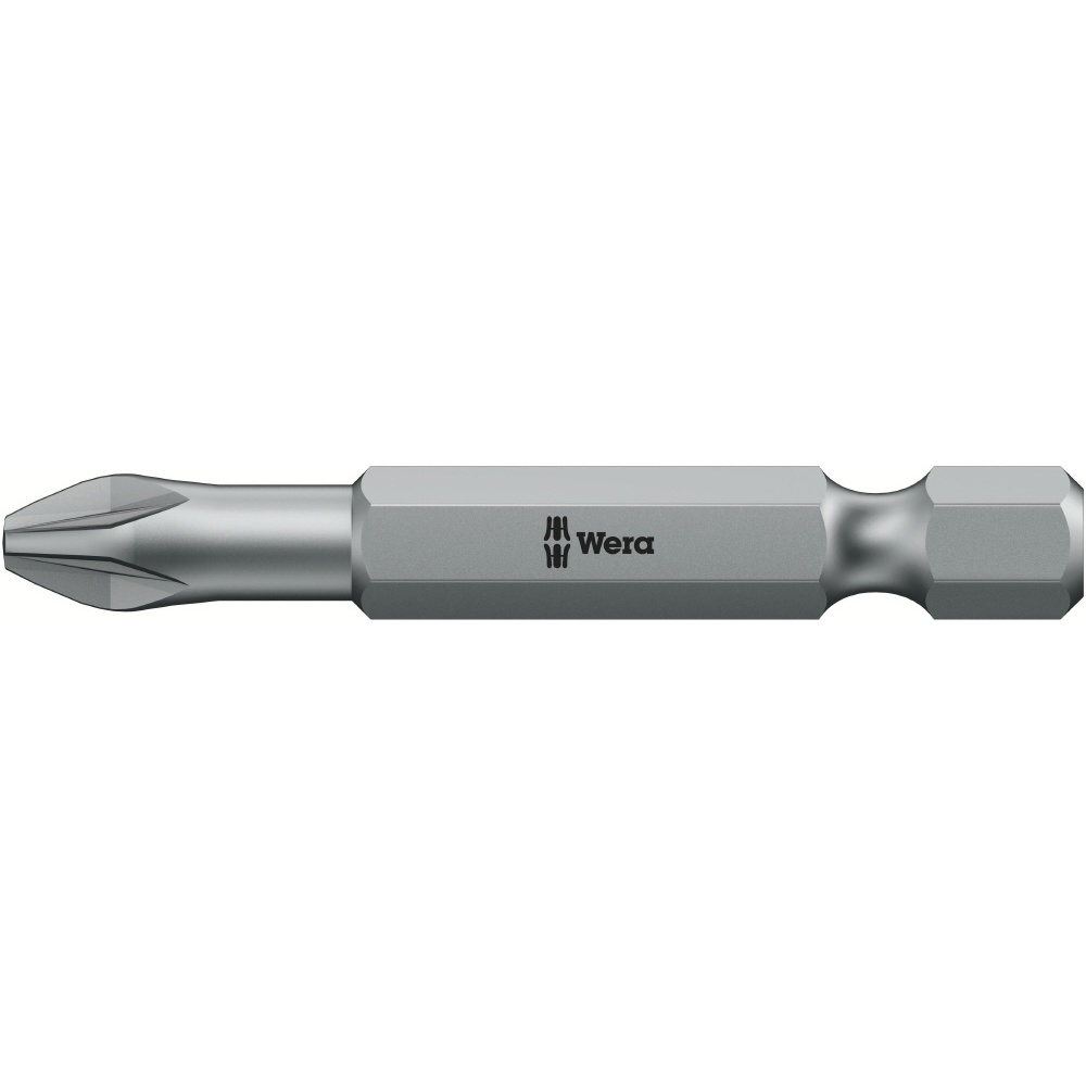 WERA ヴェラ 2本入 TORSION ポジドライブねじ用 ドライバービット 差込6.35mm 刃先サイズPZ1 全長50mm【134384】