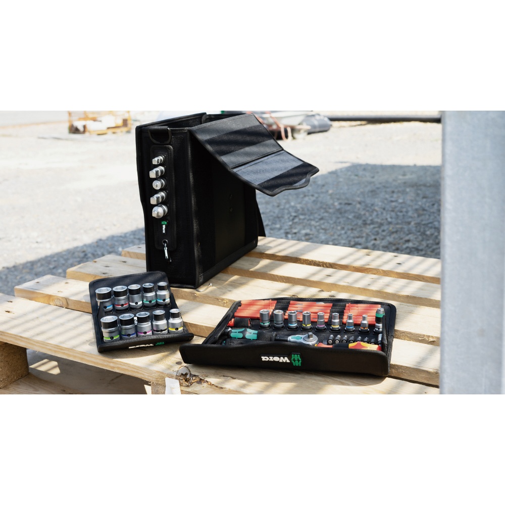 WERA ヴェラ 35点組 電気工事向け インチサイズ クラフトフォームコンパクト工具セット 収納ケース付【135871】