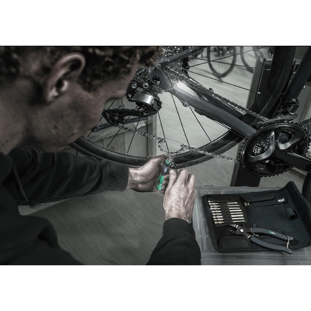 WERA ヴェラ 20点組 自転車整備向け 工具セット 収納ケース付【136042】