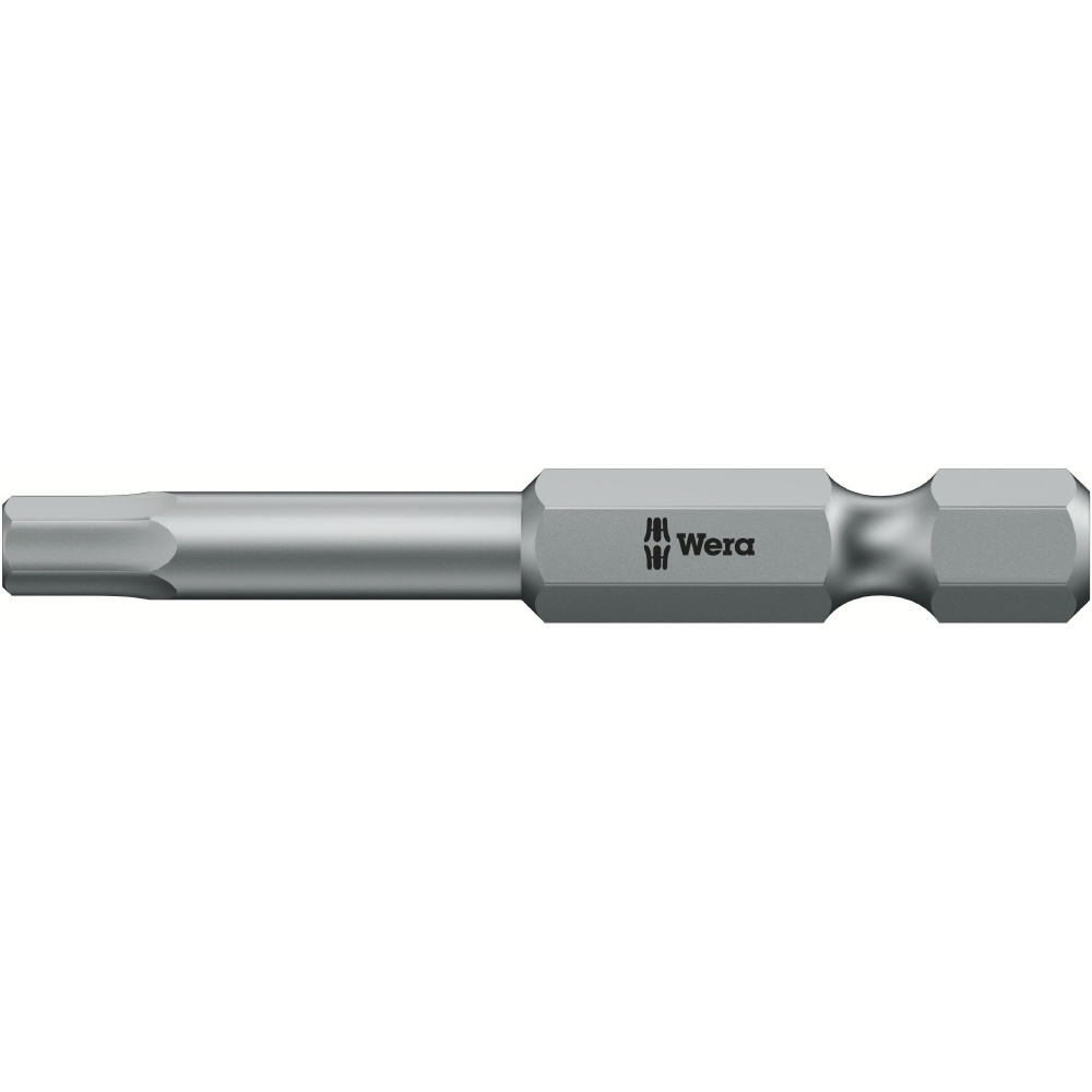WERA ヴェラ Hex-Plus 六角穴付きネジ用 ロング ドライバービット 差込6.35mm 刃先サイズ4.0mm 全長152mm【136302】