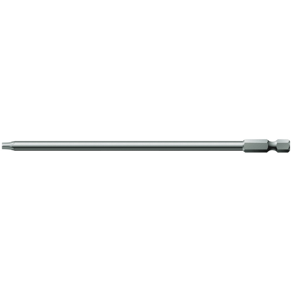 WERA ヴェラ Torx トルクスねじ用 ロング ドライバービット 差込6.35mm 刃先サイズTX10 全長152mm【136311】