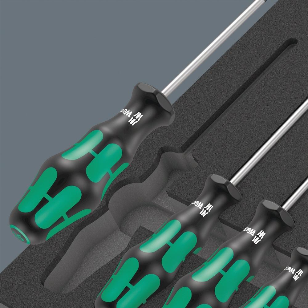 WERA ヴェラ 14本組 Kraftform Plus/T型ハンドル トルクスドライバーセット フォームインサート付【150103】