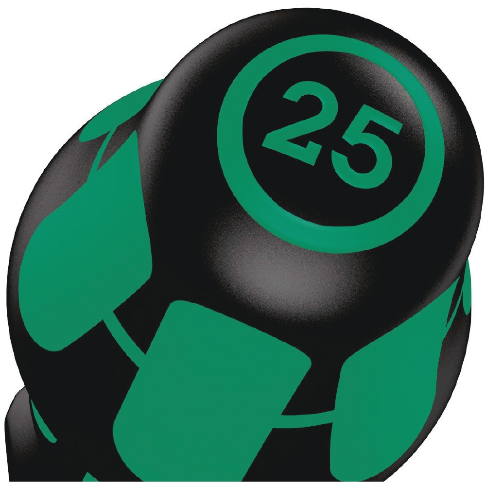 WERA ヴェラ 7本組  Kraftformハンドル ドライバーセット ラック付【320540】