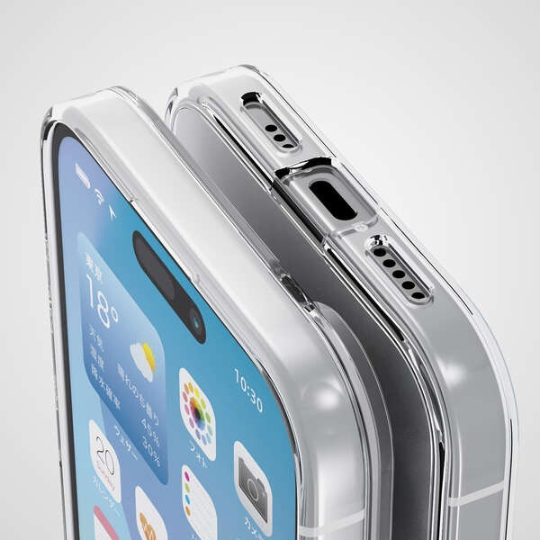 iPhone 16 ハイブリッドケース フォルティモ(R)【PM-A24AHVCK2CR】