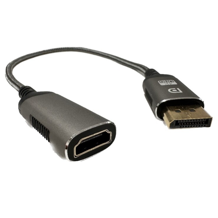DisplayPortオス-HDMIメス変換アダプター(30cm)【L-AHD30】