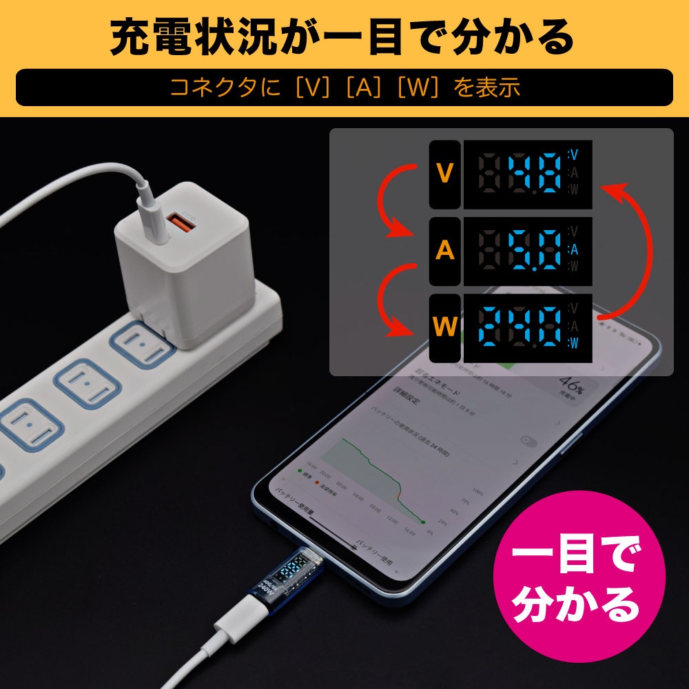 電力ディスプレイ(スケルトンブルー)【TCTC-DSP240-SBL】