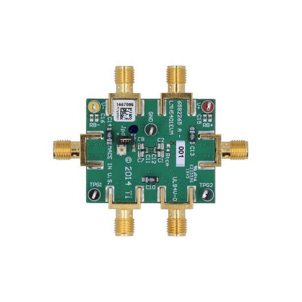 8GHz超広帯域アンプLMH5401評価モジュール【LMH5401EVM】
