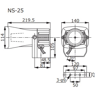 シュナイダーエレクトリック シグナリング製品 オプション品【NS-25】