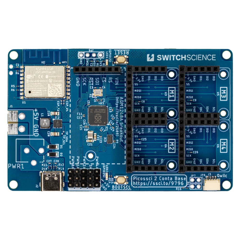 Picossci 2 Conta Base(ESP-WROOM-02/RP2350A搭載)【SSCI-097963】
