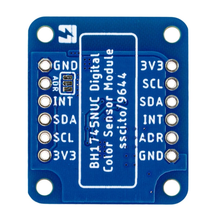 BH1745NUC搭載デジタルカラーセンサモジュール(Grove/Qwiic/STEmmA QTコネクタ搭載)【SSCI-096447】