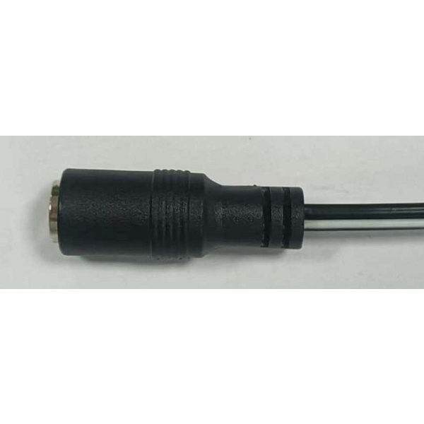 ケーブル付きDCジャック DC2.1(φ5.5x2.1mm)【DCJ2.1-1.8M-V2】
